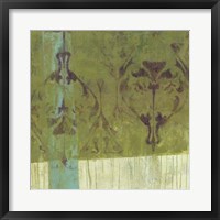 Distressed Abstraction II Framed Print
