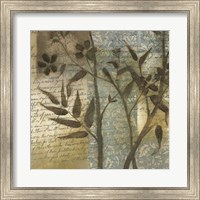Framed Wildflower Tapestry I