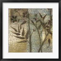Wildflower Tapestry I Framed Print