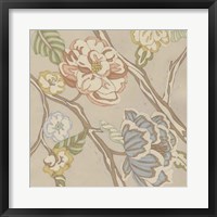 Framed Organza Chintz I