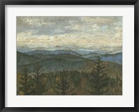 Blue Ridge View II Framed Print