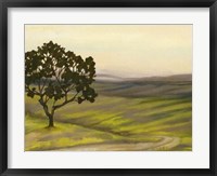 Road in the Valley I Framed Print
