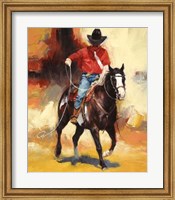 Framed Rodeo Style