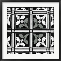 Framed Non-embellish Renaissance Tile IV