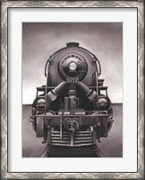 Framed Vintage Train