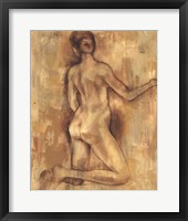 Framed Nude Figure Study I