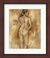 Framed Nude Figure Study II
