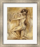 Framed Nude Figure Study III