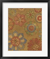 Pinwheel Blossoms I Framed Print