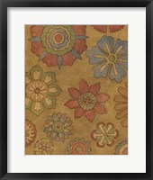 Pinwheel Blossoms II Framed Print