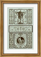 Framed Panel in Celadon II