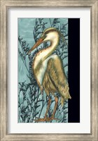 Framed Heron in the Grass II