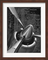 Framed Vintage Plane I