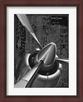 Framed Vintage Plane I