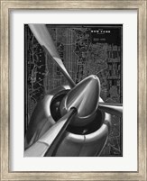 Framed Vintage Plane I