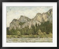 Western Landscape I Framed Print