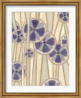 Framed Lavender Reeds I