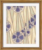 Framed Lavender Reeds II