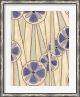 Framed Lavender Reeds II