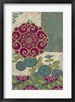 Batik Ornament II Framed Print