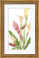 Framed Tropical Bouquet II