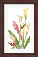 Framed Tropical Bouquet II