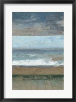 Coastal Abstract I Framed Print