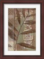 Framed Moroccan Palm I
