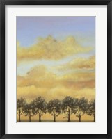 Treeline Sunset II Framed Print