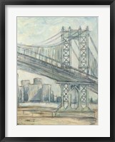 Metropolitan Bridge II Framed Print