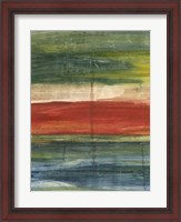 Framed Vibrant Abstract II