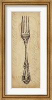 Framed Antique Fork