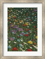 Framed Bright Wildflower Field II