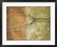 Magnolia Silhouette I Framed Print