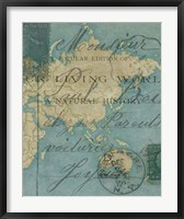 World Travels II Framed Print