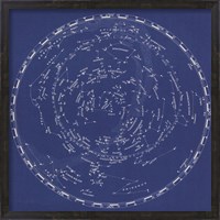 Framed Stars & Constellations Chart