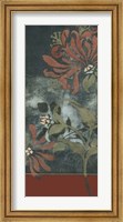 Framed Silhouette Tapestry I