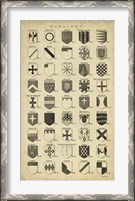 Framed Vintage Heraldry I