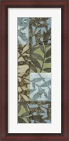 Framed Swaying Fronds Panel I