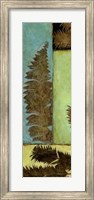 Framed Fossilized Ferns II