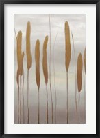 Reeds and Leaves II Framed Print