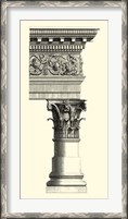 Framed B&W Column & Cornice II