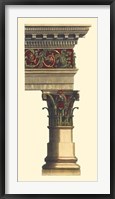 Column & Cornice II Framed Print
