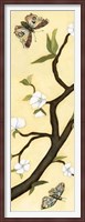 Framed Eastern Blossom Triptych I