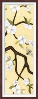 Framed Eastern Blossom Triptych II