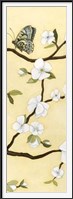 Eastern Blossom Triptych III Framed Print
