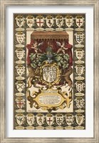 Framed Armes of Kings