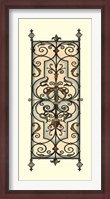 Framed Printed Wrought Iron Panels II