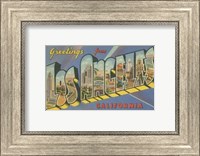 Framed Greetings from Los Angeles