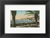Framed Cote d'Azur VI